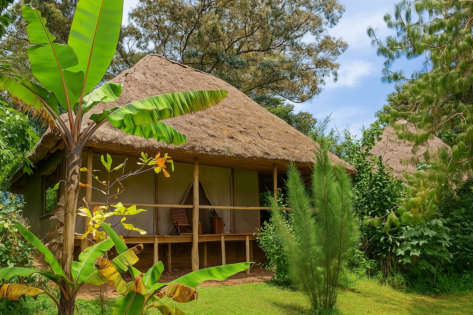 Sharp Island Lodge at Lake Bunyonyi